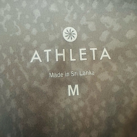 Athleta, Ultimate Stash Pocket, Grey Snake Print leggings, Medium - Picture 4 of 5